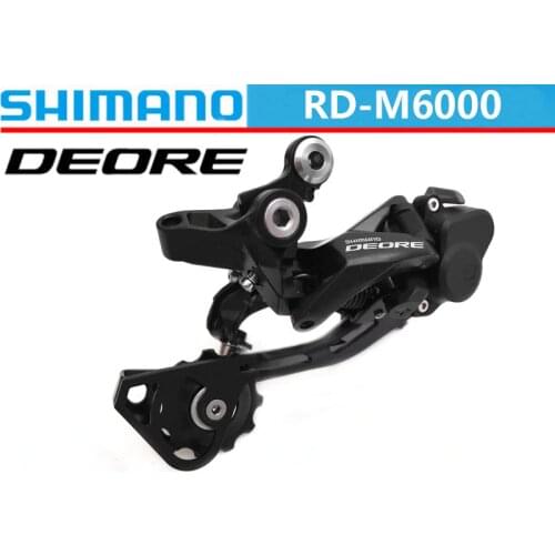 SHIMANO DEORE RD M6000 SGS/GS MTB Bike Rear Derailleur 10 Speed Rear 3s*10s 30s Speed shift with lockout Mountain Bicycle Parts