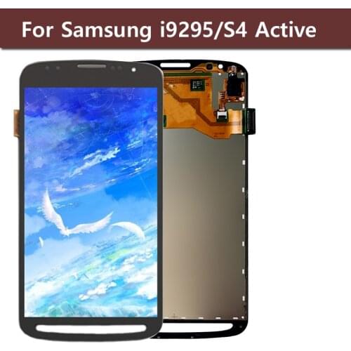 100% Tested Working LCD Display Touch Screen For Samsung Galaxy S4 Active i9295 i537 Touch Screen Digitizer Assembly+Tools