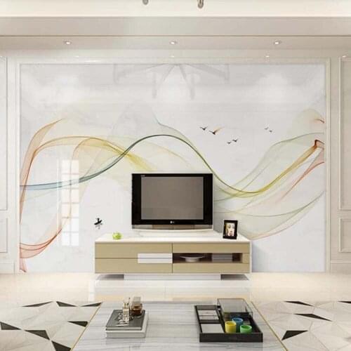 3D Abstract Marble Line Wallpaper Mural Wall Paper Roll for Living Room Sofa TV Background Wall Decor papier peint mural 3d