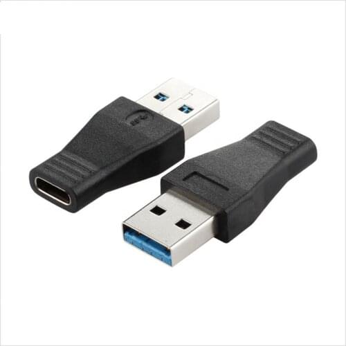 Hannord USB 3.1 Type C to USB 3.0 Adapter 5Gbps Data Transfer 5V 3A Fast Charging PVC molding Converter for Laptop