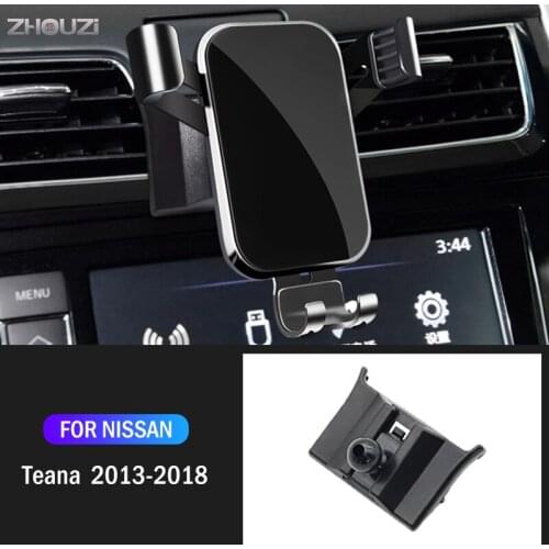 Car Mobile Phone Holder Stand GPS Gravity Navigation Bracket For Nissan Teana J33 2013 2014 2015 2016 2017 2018 Car Accessories
