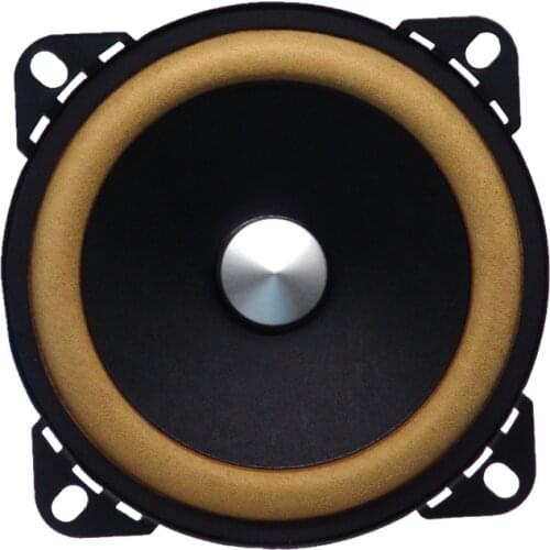 2pcs 4 inch car horn 4 inch HIFI car horn car horn upgrade modification P-610S leather edge