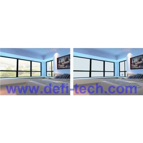 DfLabs WHITE Self-adhesive Switchable Smart Film including power supply and shipping for rear projection screen film