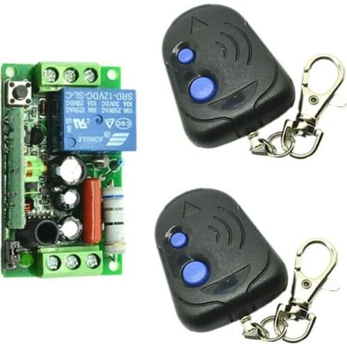 AC 220V 110V 10A RF Wireless Remote Control Switch System For Light Lamp LED Wireless Receiver Transmitter 315Mhz / 433Mhz