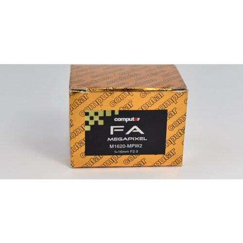 Used secondhand original computar M1620-MPW2 5MP 16mm lens industry C mount lens for industry camera