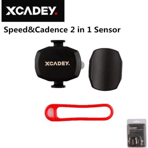 XCADEY Senor Speedometer Speed And Cadence 2 in 1 Senor Speedometer Bicycle ANT+ Bluetooth 4.0 For XCADEY Bike Computer