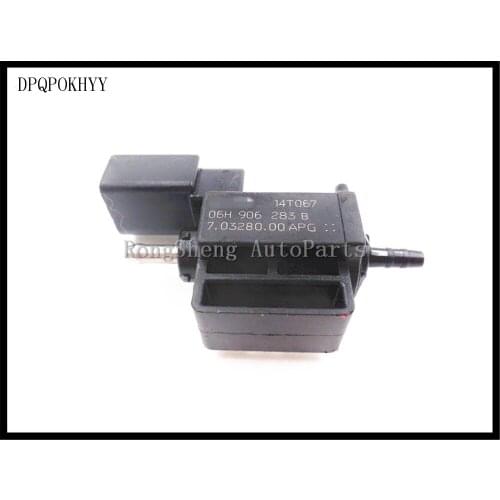 DPQPOKHYY For Valvola di controllo pressione SOVRALIMENTAZIONE/SOLENOIDE Vuoto 06H 906 283 B 06H906283B
