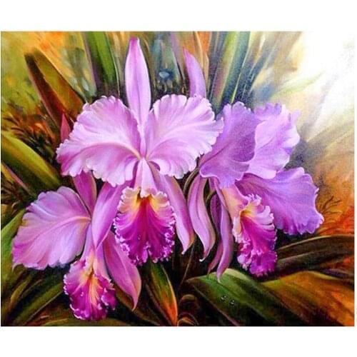 Full drill diamond painting iris flower embroidery mosaic art diamond dots rhinestone picture puzzle drawing wall decor stickers