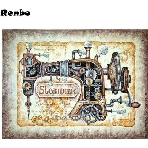 Retro sewing machine picture of rhinestone diamond painting new arrivals mosaic Diamond embroidery full square drill diamond