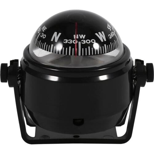 Multi-Purpose Navigation Bracket Mount Compass ABS waterproof Digital Compass Fit for car watercrarcraft boat caravan truck