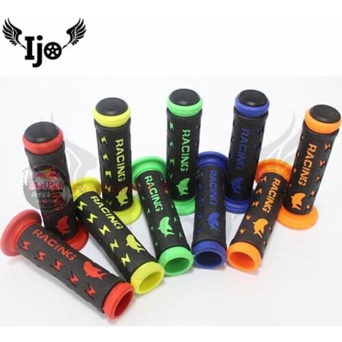 Motocross soft handlebar grips many colour rubber parts for kawasaki honda Ducati dirt pit bike handle grip Non-slip