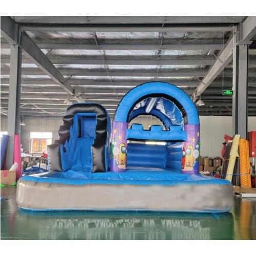 Latest Design Customized PVC Material Inflatable Bouncer Inflatable bouncer slide combo with pool