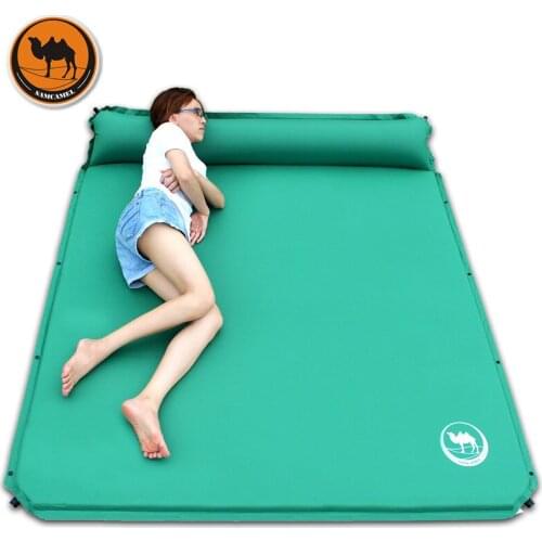 New CS-033-3 Broadened 2-3 Person Automatic Inflatable Mattress Camping Equipment Outdoor Picnic Cushion Inflatable Mat