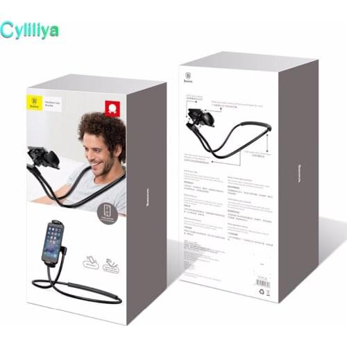 New Style Necklace Lazy Bracket Use for Lying & Sitting & Standing For iPhone Universal 4-10 inch Cellphone & Pads