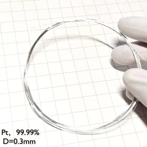 Palladium metal Wire 99.99% Element Pt Pure Diameter 0.3mm