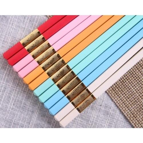 Alloy Chopsticks High-Grade Alloy Craft Type Hotel Chopsticks Chinese Home Restaurant Hotel Alloy Non Rusty Chopsticks SN2917