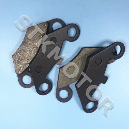 Free Shipping 4pcs Front Brake Pads for ATV Polaris SPORTSMAN 500 6x6 2000
