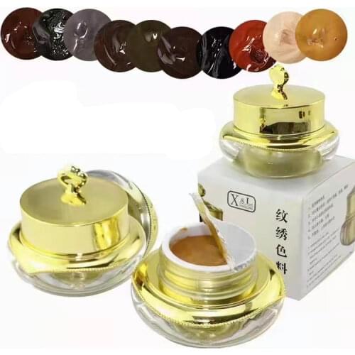 Microblading Pigment Eyebrow Tattoo Ink Semi Permanent Makeup Ink Eyeliner Tattoo Pigment Eyebrow Tattoo Color Inks
