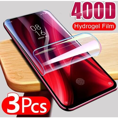 Poco F2 Pro Screen Protector for Xiaomi Redmi Note 9 8 7 Pro 9S 7S 10X Mi 9 9T Note 10 Pro A3 Hydrogel Film Mi10 Lite Full Cover