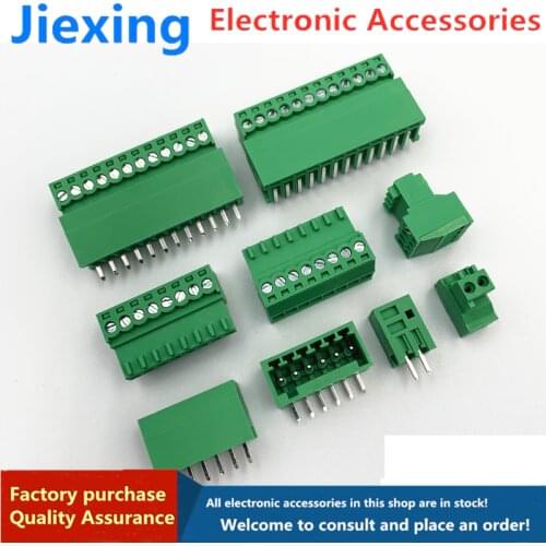 Plug-in terminal KF2EDG KF2EDGV KF2EDGR KF2EDGK-2.54MM 2P-12P complete set