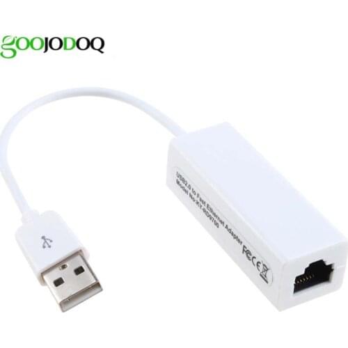 USB 2.0 High Speed RJ45 Ethernet Network LAN Adapter Card for PC Laptop RD9700 Windows Vista XP Chrome H03