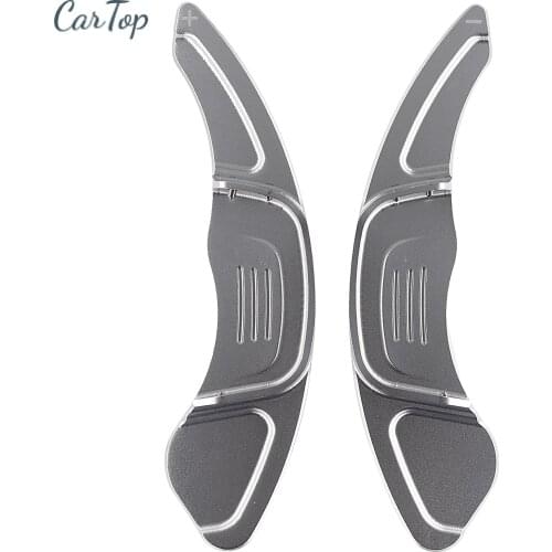 2pcs For Volkswagen Golf 7 2015-2019 Shift Paddle Extension Aluminum Alloy Add-On Steering Wheel DSG Shifters