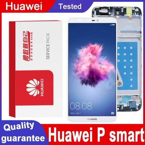 High quality 5.65'' Replacement LCD with Frame for Huawei P Smart Touch Screen Display P Smart FIG LX1 LX3 LCD Repair parts