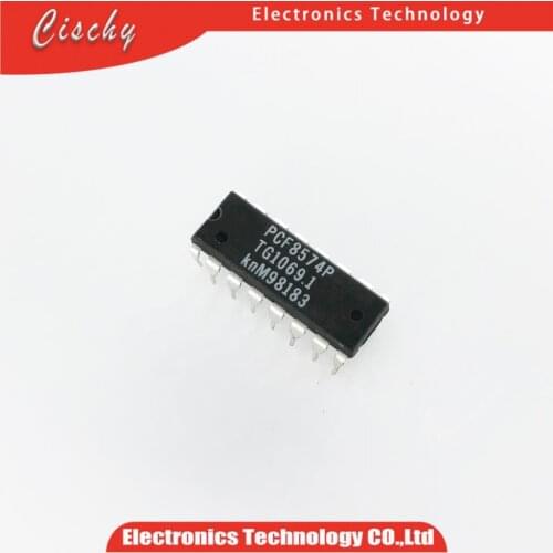 10PCS/lot PCF8574P DIP16 PCF8574 DIP Remote 8-bit I/O expansion I2C bus cischy