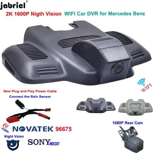 1600P Plug And Play Wifi Night Vision Car Dvr Dash Cam Cameras for Mercedes Benz E Class w213 C Class w205 s205 AMG GT 50 53 63