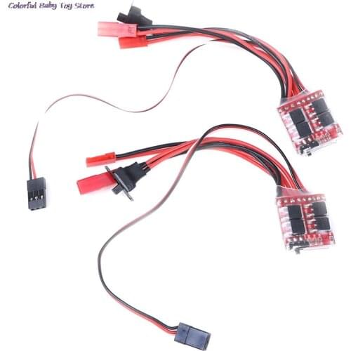 20A ESC 30A ESC Motor Speed RC ESC 2KHz Forward Reverse Brush Brake RC 2S for Controller Boat Car Prototank Top Regulator