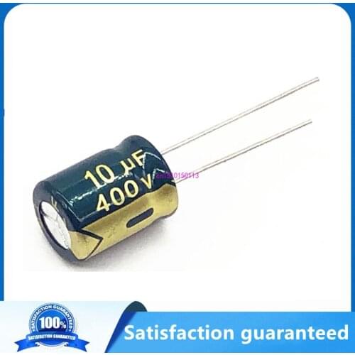 5pcs/lot 10UF400v high frequency low impedance 400V 10UF aluminum electrolytic capacitor S103 20
