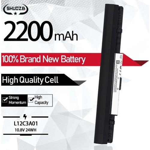 L12C3A01 L12S3F01 L12M3A01 Tablet Battery For Lenovo For IdeaPad S210 Series S210 Touch S215 Series 10.8V 24WH 2200mAh New