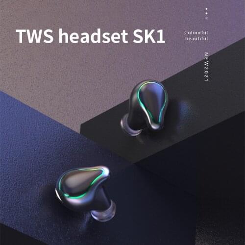 TWS Wireless Earphones Control Button 5.1 Bluetooth Headphone Sport Long Battery Life Noice Cancelling Headset For IOS Andriod