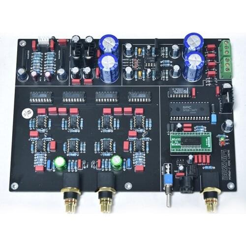 Clear and transparent sound surpasses TDA1541s PCM56 dual parallel classic fever decoder board