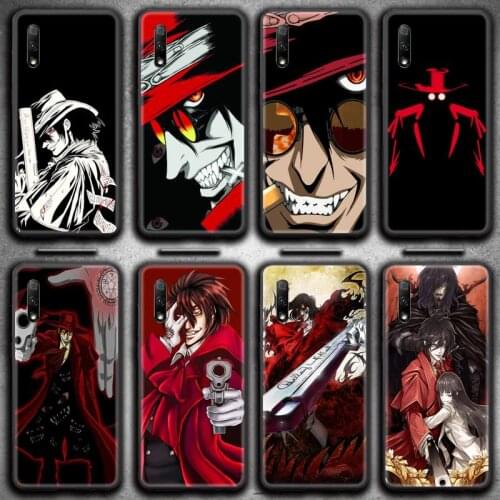 Anime Hellsing Alucard Phone Case for Huawei Honor 30 20 10 9 8 8x 8c v30 Lite view 7A pro