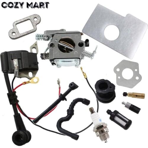 Carburetor Ignition Coil Air Filter Fuel Filter For STIHL 017 018 MS170 MS180 Chainsaw