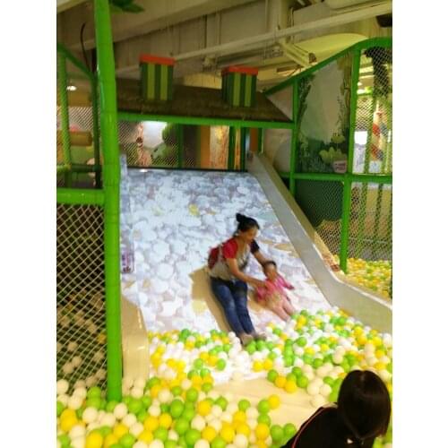 Multifunctional 3D Interactive Projection Indoor Playground With 3D interactive Slide and 3D Interactive Ball Game