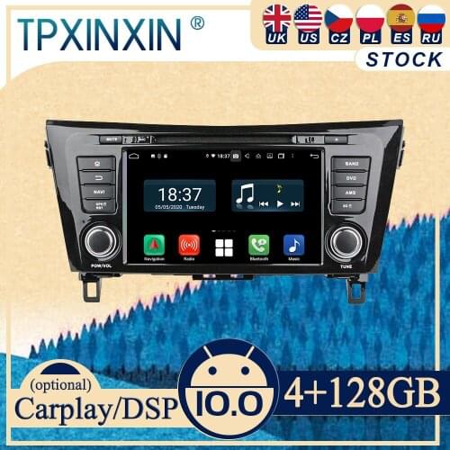 PX6 For Nissan QashQai X-Trail 2014 Android Car Stereo Car Radio with Screen2 DIN Radio DVD Player Car GPS Navigation Head Unit