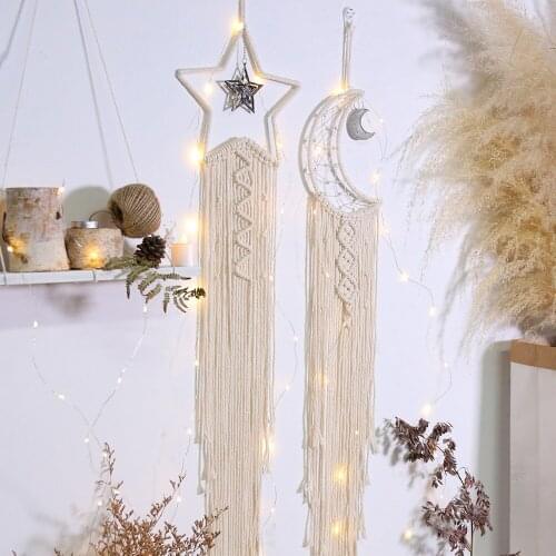 Manual Pentagram Tapestry Of The Moon Dreamcatcher Hang Wall Act The Role Ofing Household Room Decoration