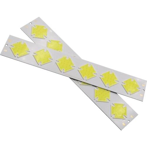 New promotion manufacturer led cob strip chip 202mm 35mm 6W 12v light source bulbs cob led strip for diy light
