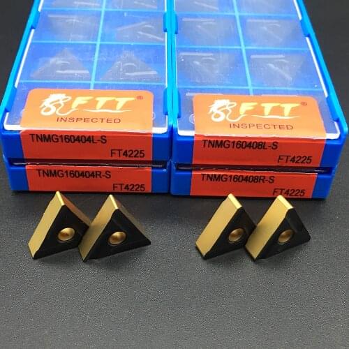 Turning Tools TNMG160404L-S FT4225+TNMG160404R-S FT4225+TNMG160408L-S FT4225+TNMG160408R-S FT4225 Each Of Ten Pieces Carbide