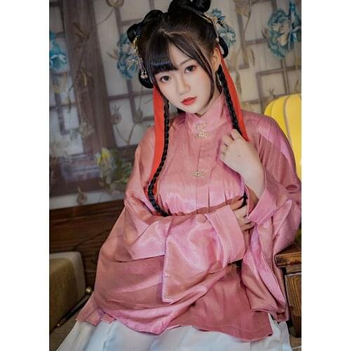 2021 chinese oriental style traditional hanfu retro cosplay ming suit stage embroidery performance costume folk stage dress