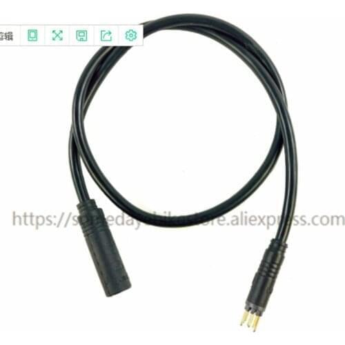 For Electric Bike Scooter 9Pin Waterproof Wheel Motor Extension Cable