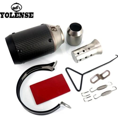 Universal DB Killer Motorcycle Accessories Muffler Exhaust 51 mm Pipe For Yamaha YZF-R1 FZ1 MT 07 XJ6 MT09 YZFR125 MT-07 MT-09