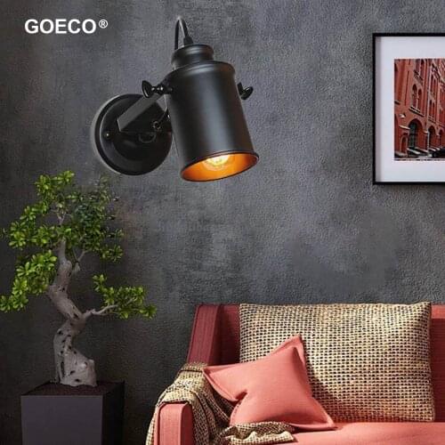 Vintage Wall Lamp Industrial Retro Wall Light For Living Room Bedroom Corridor Aisle Cafe Loft Bedside Led Sconce Home Decor E27