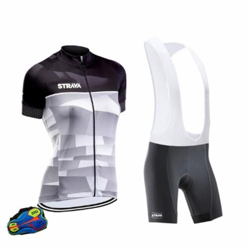 2021 Cycling Jersey Summer Breathable Triathlon Suit Womens Short Sleeve MTB Cycling Clothing Maillot Cycling Ropa Ciclismo Set