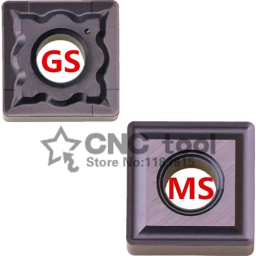 10pcs SNMG120408-MS/SNMG120408-GS carbide inserts CNC turning tool lathe cutter high quality machining insets