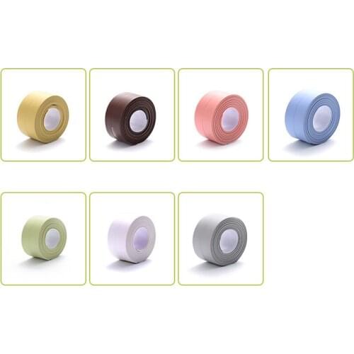 3Pcs Caulk Strip PE Self Adhesive Tape for Bathtub Bathroom Shower Toilet Kitchen and Wall Sealing 3.2mx3.8cm or 3.2mx2.2cm
