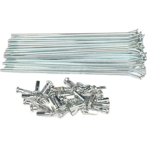 9K 141mm 36 Pcs Wheel Steel Spokes Nipples for Pit Bike Enduro Spokes Steel Wire Cap Hat for CRF KTM KXF YZF WR BSE