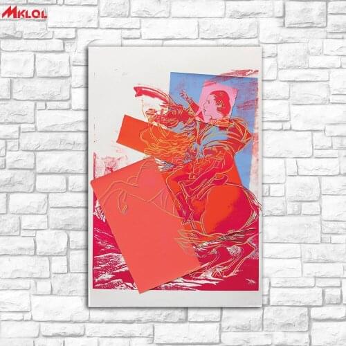 Large Art, Maiden In Armour,Restaurant study Bedroom Decor Wall oil Painting Print Nice wall picture for living room no frame